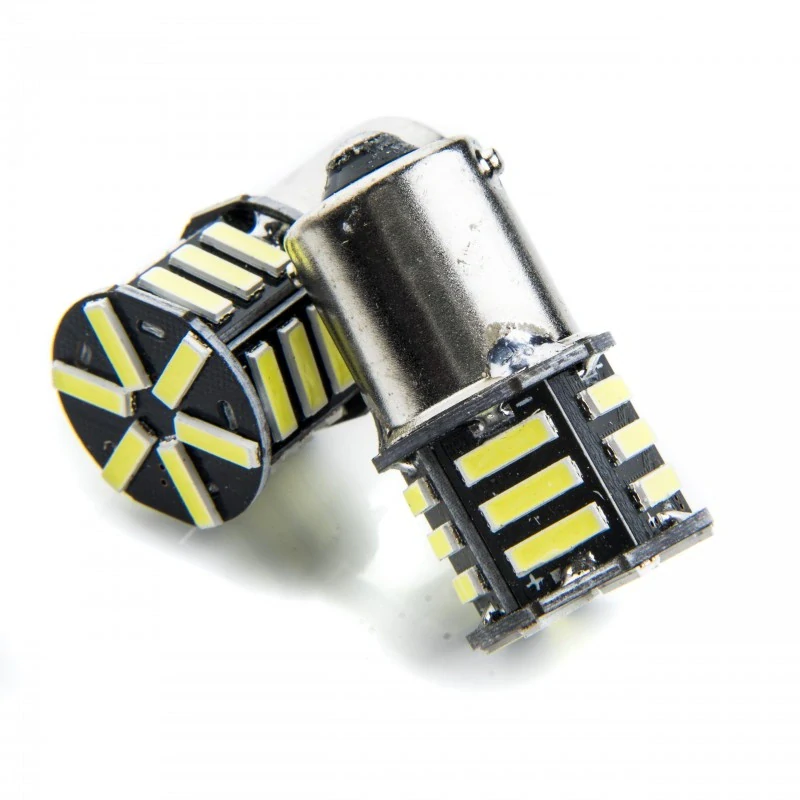 EPL218 LED žárovky P21W (21 x SMD 7020) 6000K