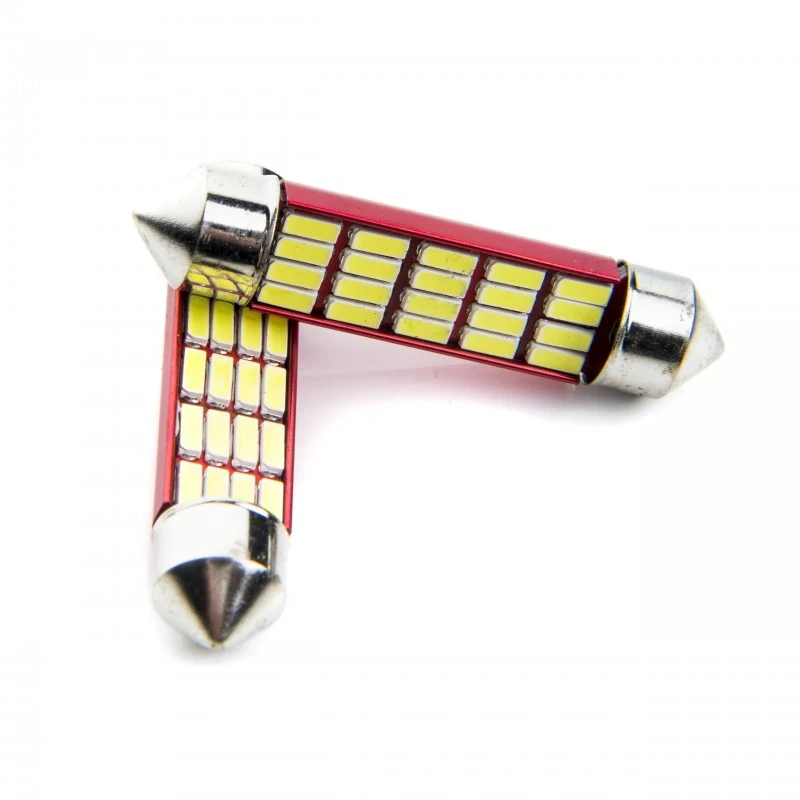 EPL207 LED žárovky C10W (20 x SMD 4014) 41mm 6000K CANBUS