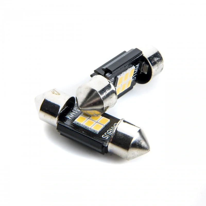 EPL194 LED žárovky C5W (6 x SMD 2016) 31mm 6000K CANBUS