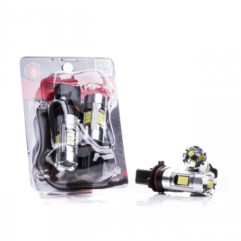 P13W LED žárovky (27 x SMD 3030) 6000K 12/24V