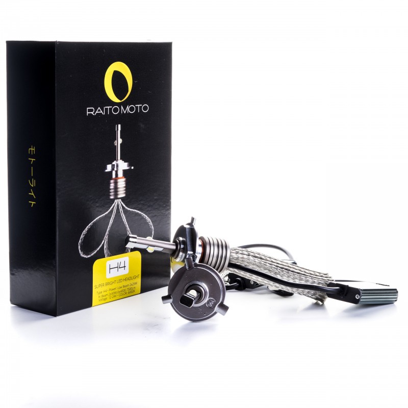 H4 LED žárovky OCTOPUS (2 x CREE LED) 6000K CANBUS