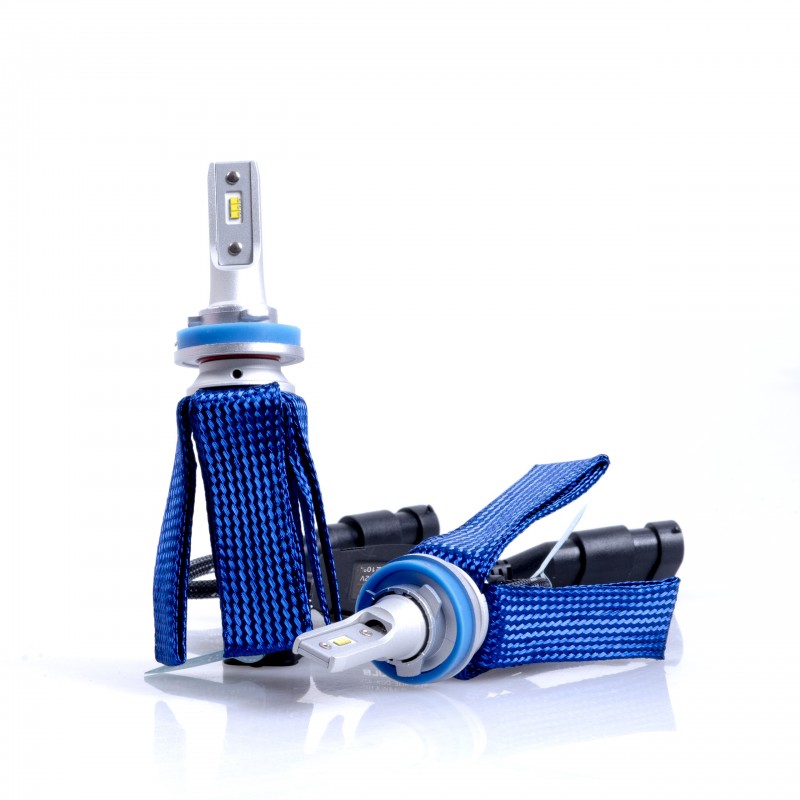 H11 LED žárovky OCTOPUS PREMIUM (6 x LED ZES) 6000K CANBUS