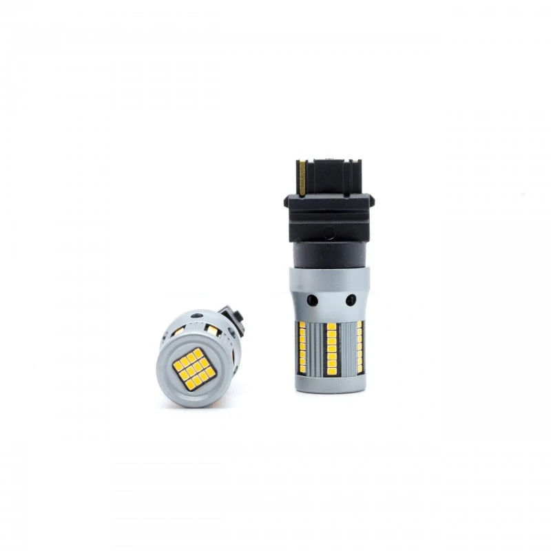 EPL280 LED žárovky P27W (66 x SMD 2016) oranžová CANBUS