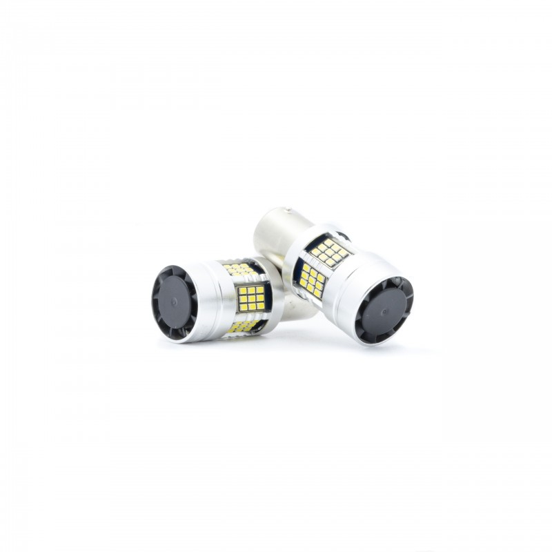P21W LED žárovky (54 x SMD 2016) 6000K CANBUS