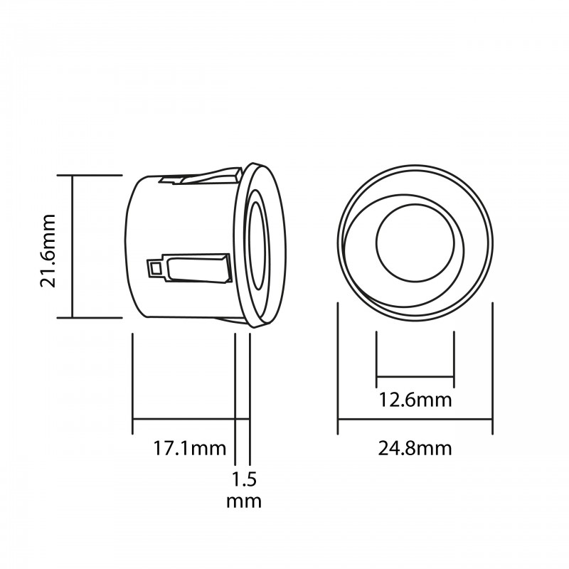 EPP5800WL Bezdrátový parkovací systém s displejem (4 olivové senzory)