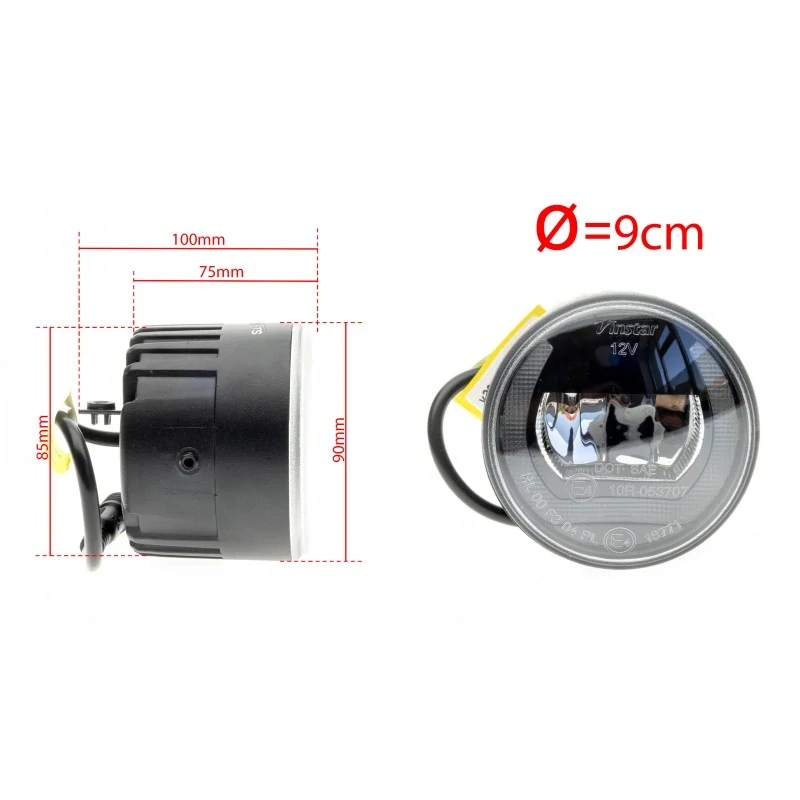 LED Světla Pro Denní Svícení s Mlhovkami INFINITI EX/QX50 (2008-2014)