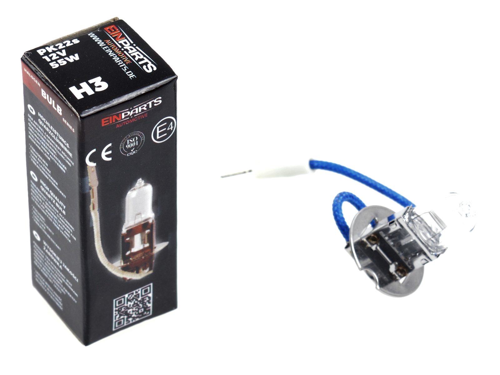 H3 Halogenová žárovka 55W (žlutá) E4
