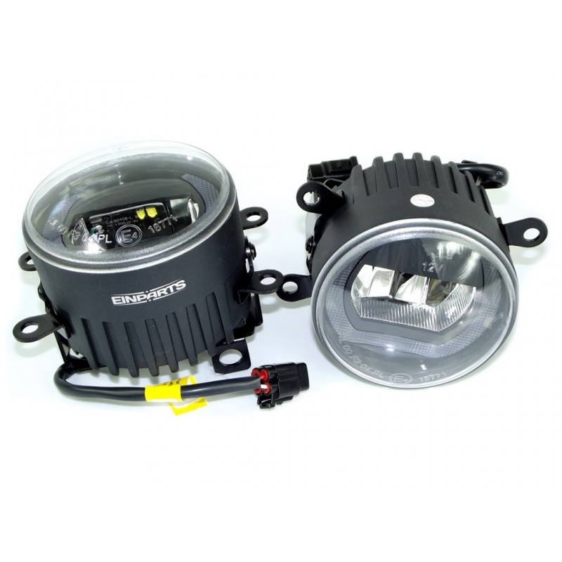 LED Světla Pro Denní Svícení s Mlhovkami SUZUKI Ignis II (2005-2008) (2)