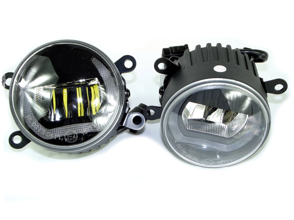 LED Světla Pro Denní Svícení s Mlhovkami RENAULT Kangoo II FL (2013-NYNÍ) (2)