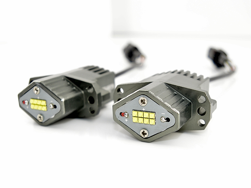 LED Markery 2 x 80W (CREE) do kroužků BMW 3 E90/E91 (2004-2008) (B)