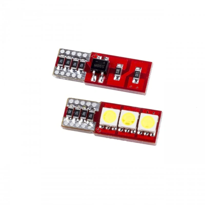 EPL36 LED žárovky W5W (3 x SMD 5050) 6000K CANBUS