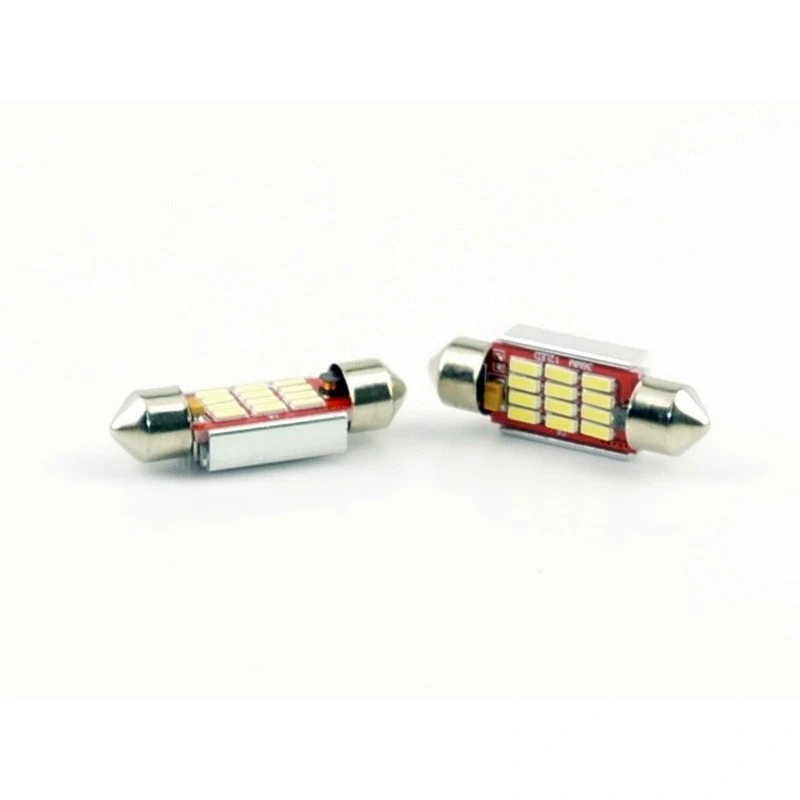 EPL49 LED žárovky C5W (12 x SMD 4014) 36mm 6000K CANBUS