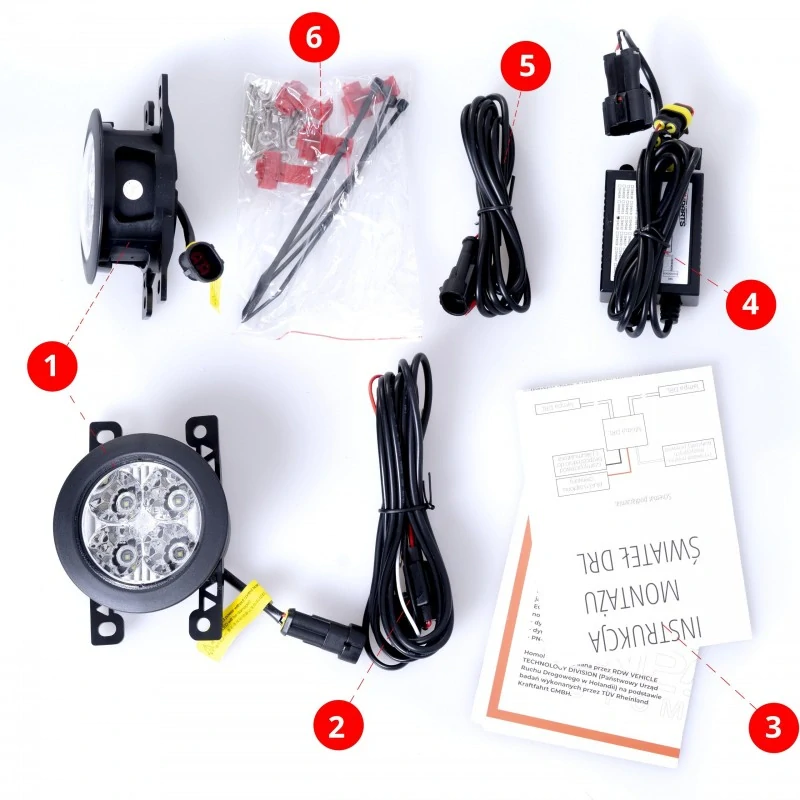 LED Světla Pro Denní Svícení 410 (OSRAM LED)
