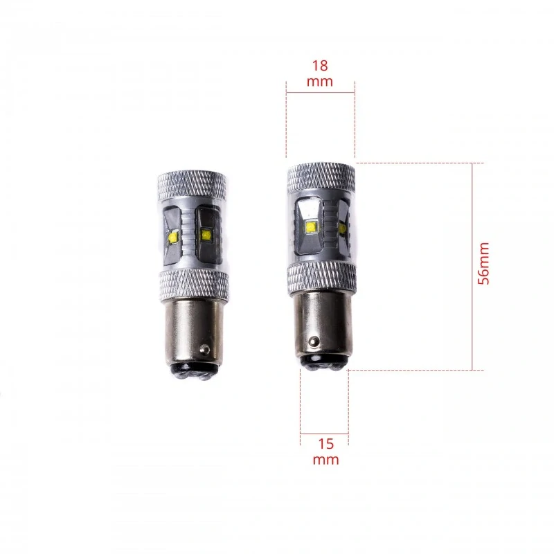 EPL79 LED žárovky P21/5W 30W (6 x CREE XT-E) 6000K