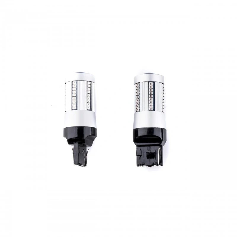 EPL261 LED žárovky W21W (66 x SMD 2016) červená CANBUS