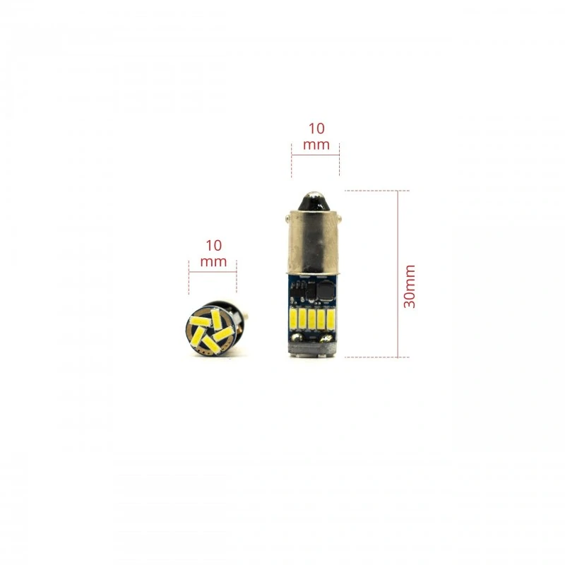 EPL273 LED žárovky H5W (15 x SMD 4014) 6000K CANBUS