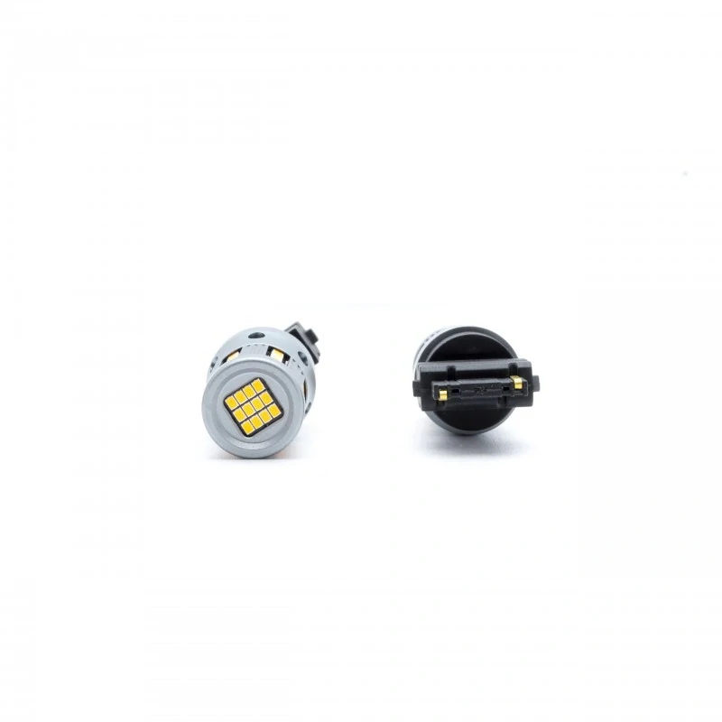 EPL280 LED žárovky P27W (66 x SMD 2016) oranžová CANBUS