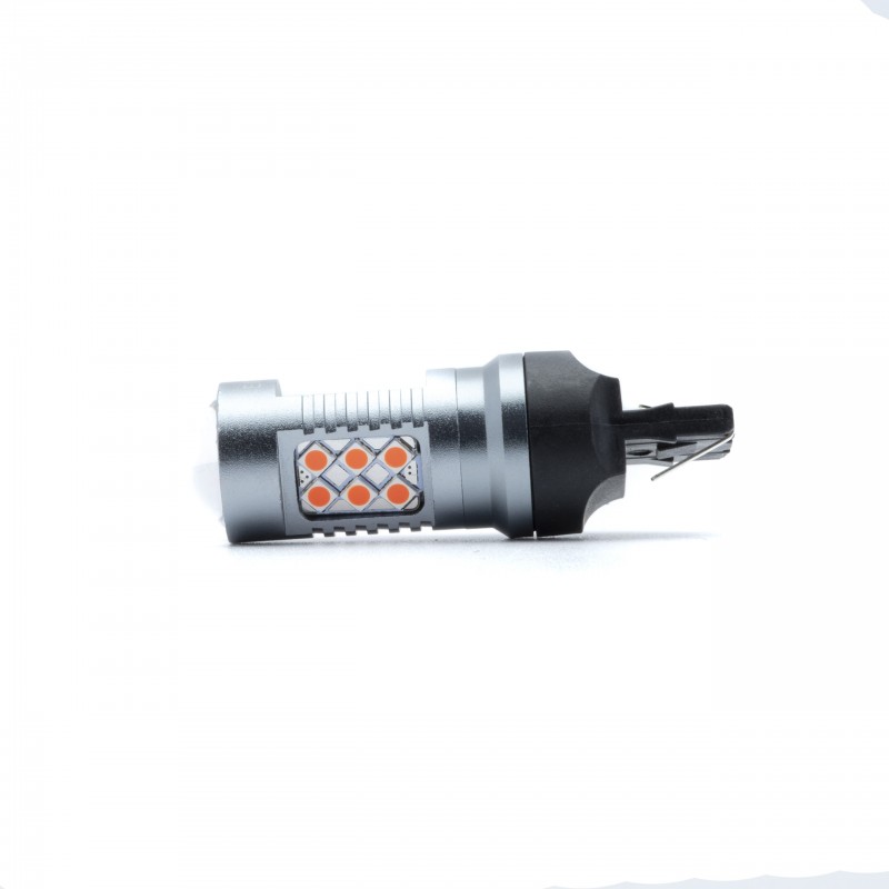 W21W LED žárovky (24 x SMD 3030) červená CANBUS