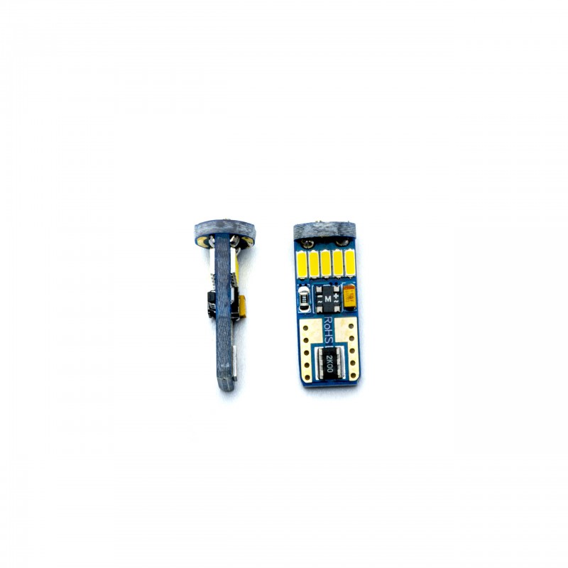 W5W LED žárovky (15 x SMD 4014) 5000K CANBUS