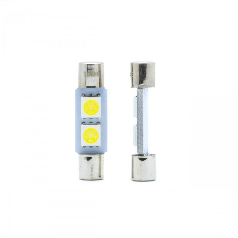 EPL311 LED žárovky C3W (2 x SMD 4014) 28mm 5000K CANBUS