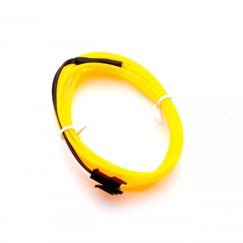 LED světlovodný pásek 1m (jantar) 24V