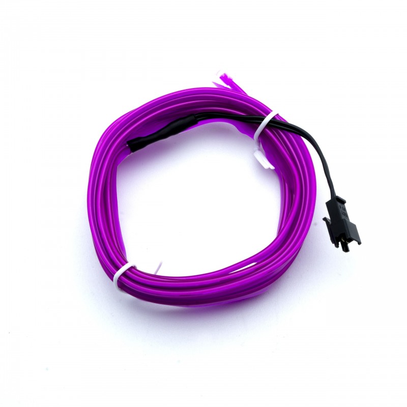 LED světlovodný pásek 2m (fialový) 24V