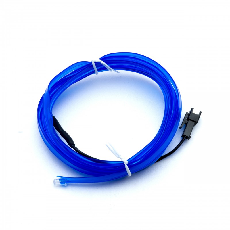 LED světlovodný pásek 2m (modrý) 24V