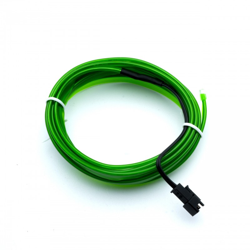LED světlovodný pásek 2m (zelený) 24V