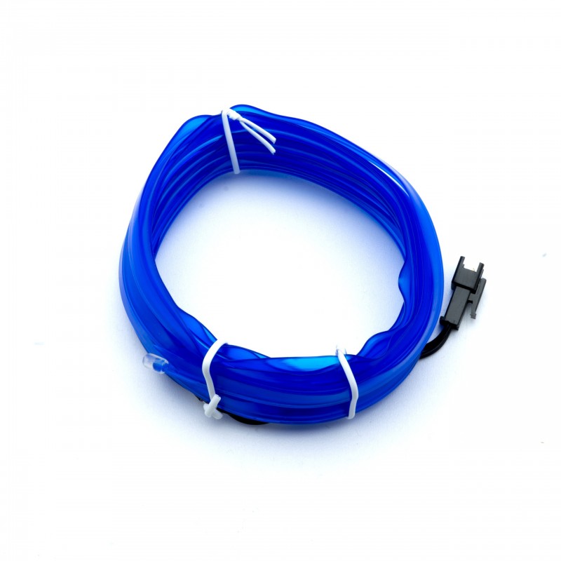 LED světlovodný pásek 3m (modrý) 24V