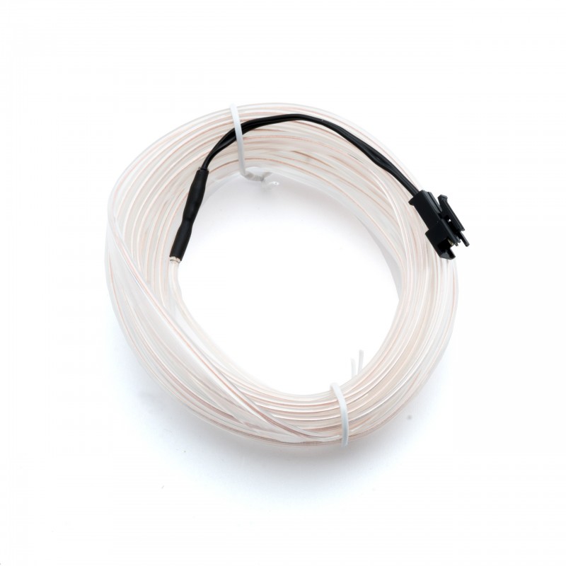 LED světlovodný pásek 5m (bílý) 24V