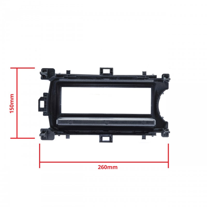 Rámeček autorádia (1DIN) TOYOTA Yaris III XP130 (2011-2014)