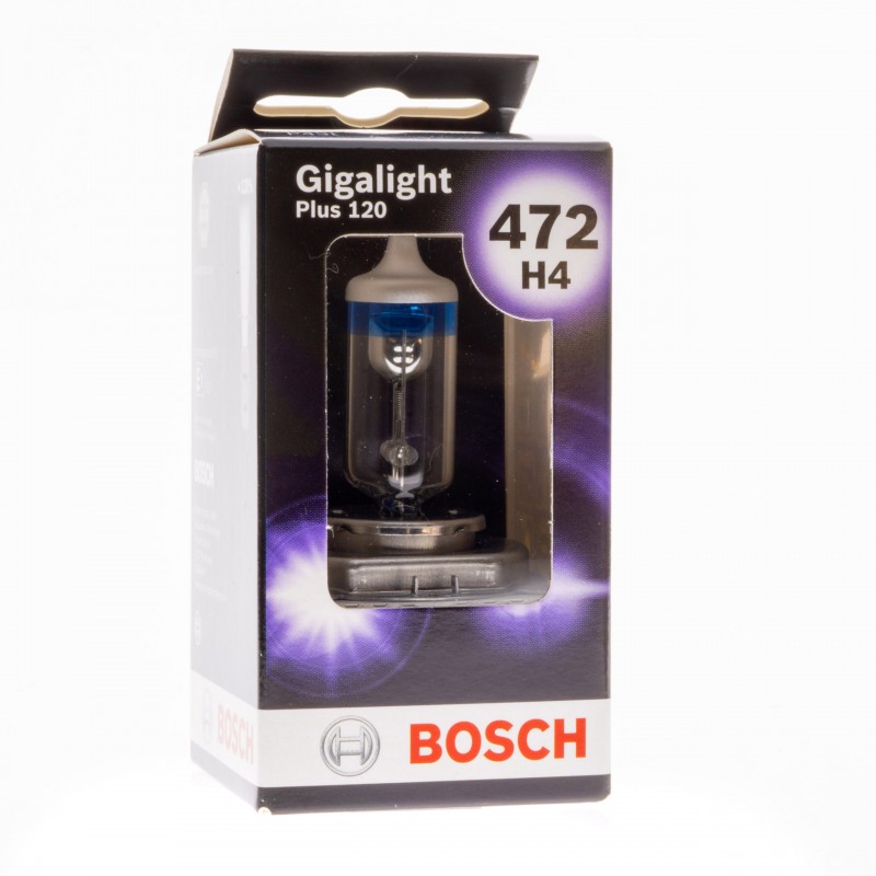 H4 Halogenová žárovka 55/60W (BOSCH Gigalight) 5000K
