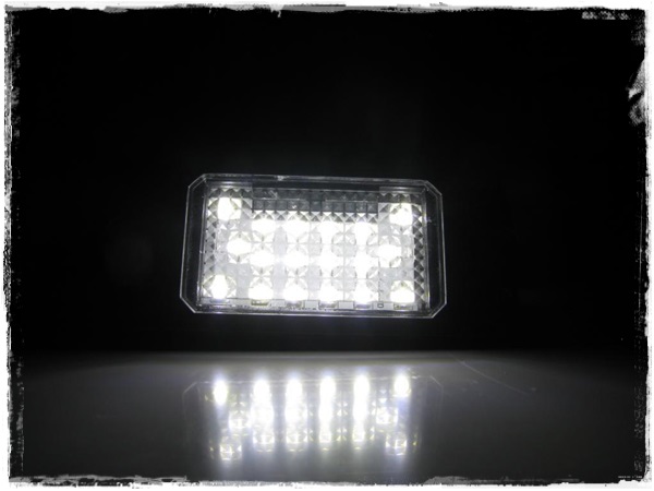 LED osvětlení SPZ VW Touareg (2003-2009)