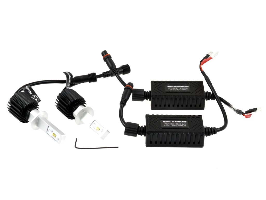 H1 LED žárovky 30W (6 x LUMILED) 6000K CANBUS