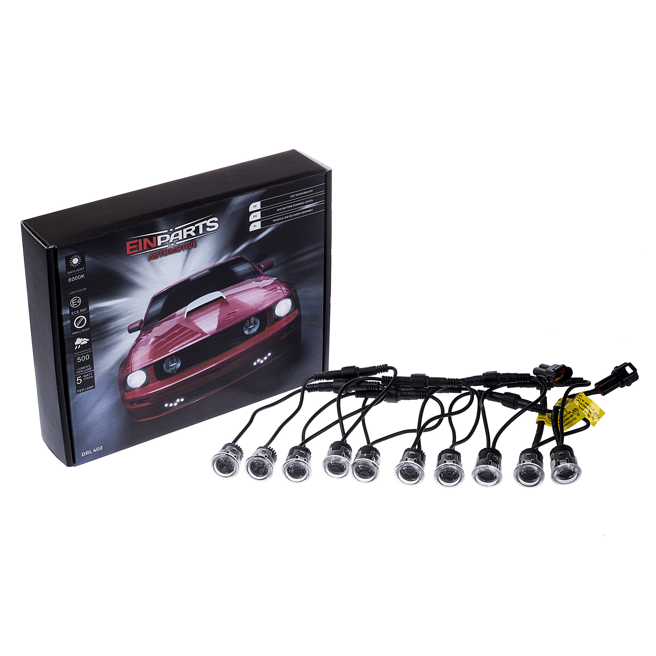 LED Světla Pro Denní Svícení 402 12V (OSRAM LED)