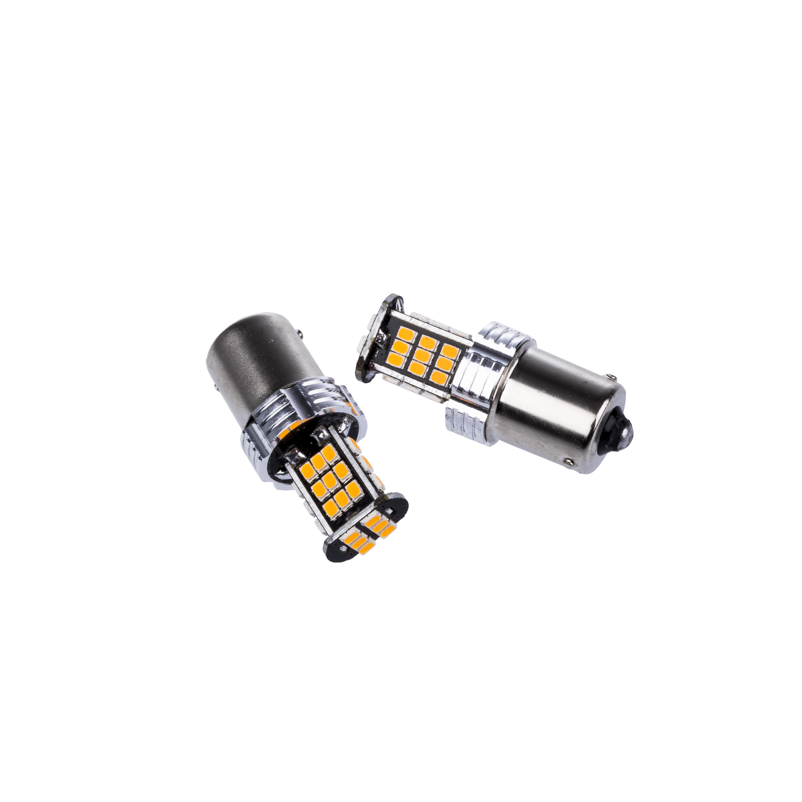 EPL151 LED žárovky PY21W (30 x SMD 3020) oranžová CANBUS