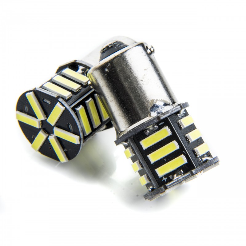 P21W LED žárovky (21 x SMD 7020) 6000K