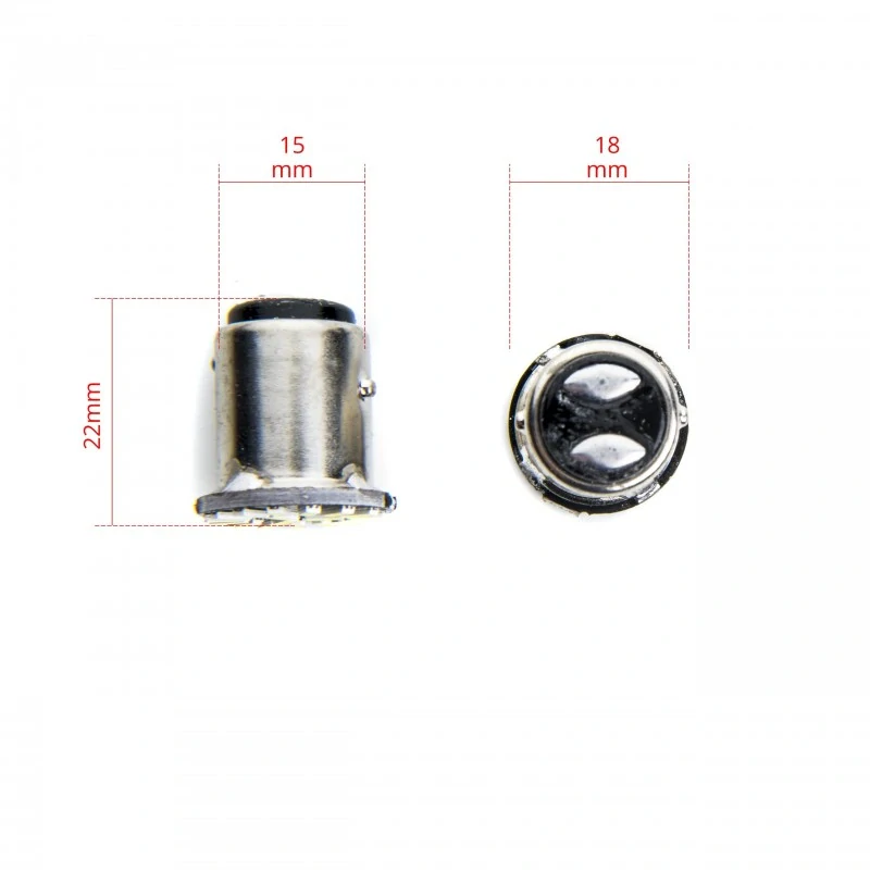 EPL209 LED žárovky P21/5W (18 x SMD 4014) 6000K