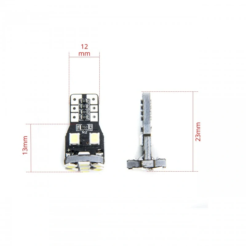 EPL202 LED žárovky W5W (13 x SMD 2835) 6000K CANBUS