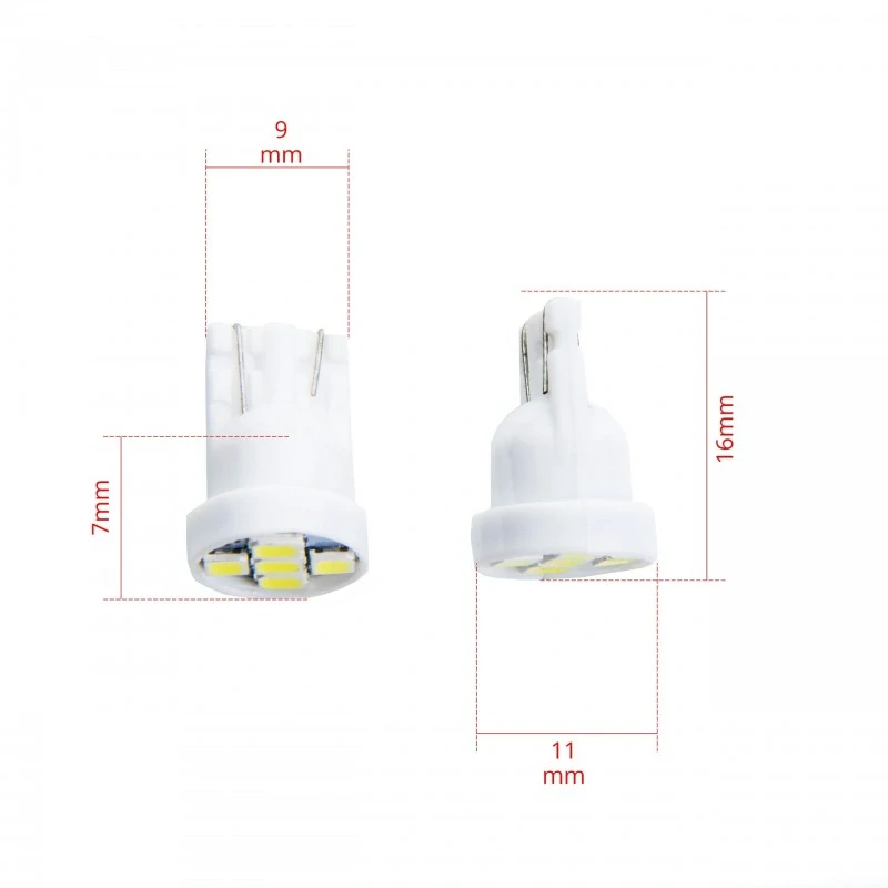 EPL200 LED žárovky W5W (5 x SMD 2835) 6000K