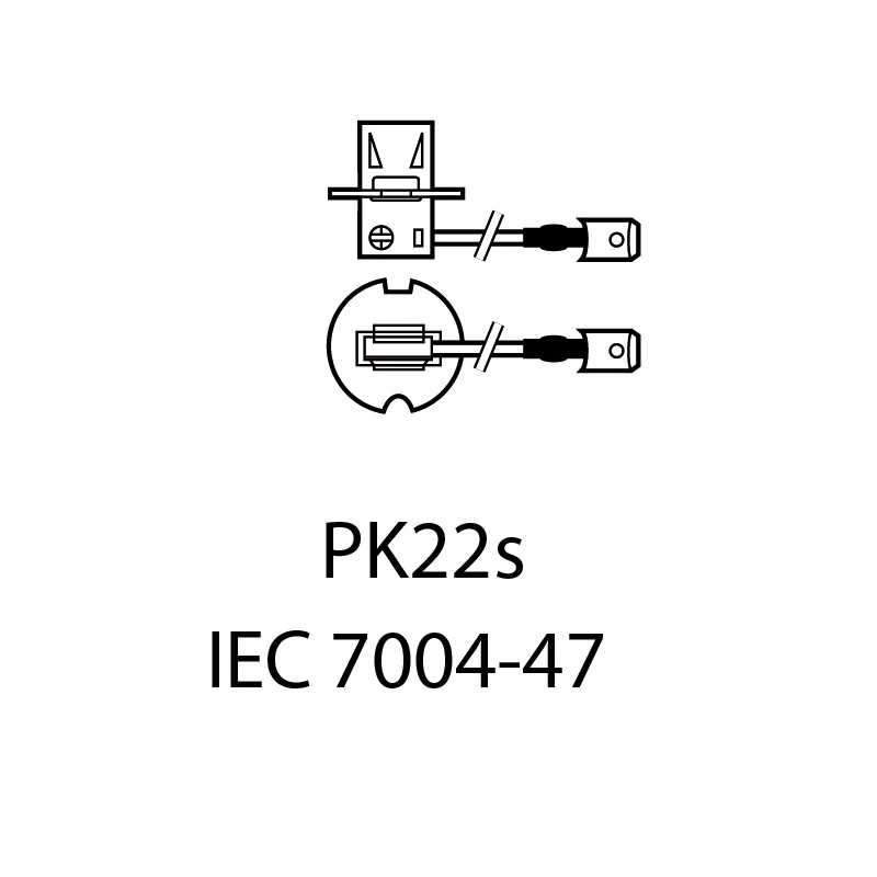 EPL223 LED žárovky H3 (8 x CREE SMD 5630) 6000K 12/24V