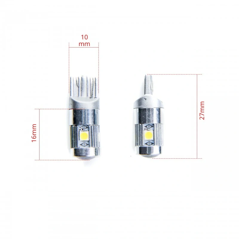 EPL199 LED W5W žárovky (5 x SMD 3030) 6000K CANBUS