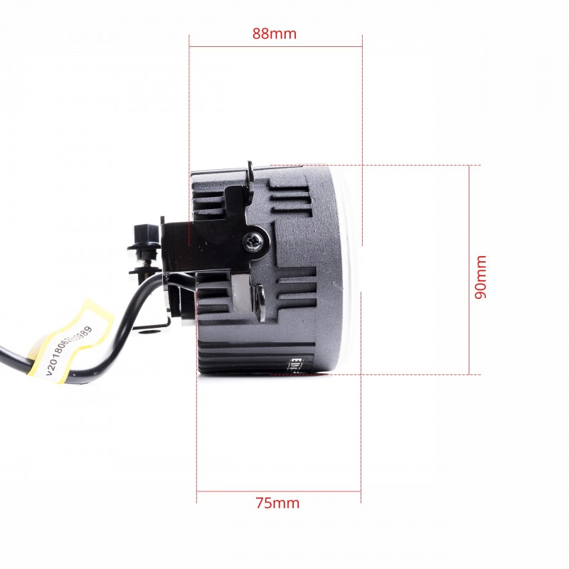LED Světla Pro Denní Svícení s Mlhovkami MITSUBISHI Eclipse IV (2006-2011) (4Ž)