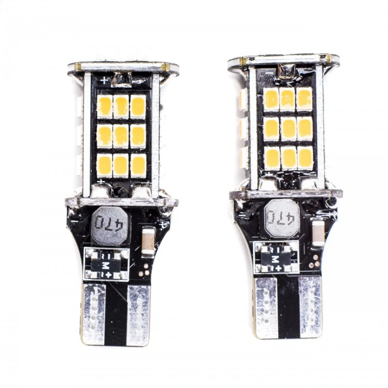 EPL249 LED žárovky W16W (30 x SMD 3020) oranžová CANBUS