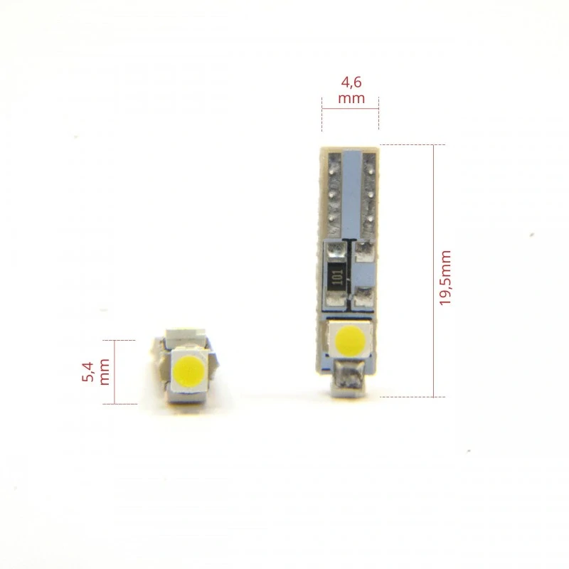 EPL271 LED žárovky T5 (3 x SMD 3528) 6000K