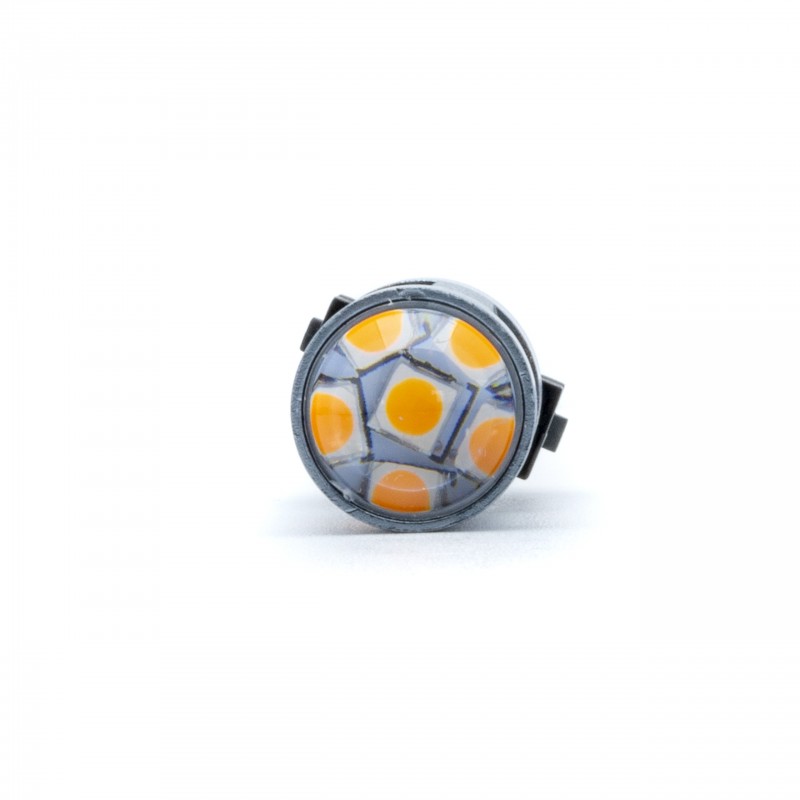 P27W LED žárovky (24 x SMD 3030) oranžová CANBUS