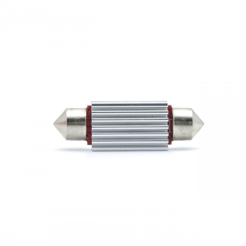 C5W LED žárovky (12 x SMD 2016) 39mm 6000K CANBUS 12/24V