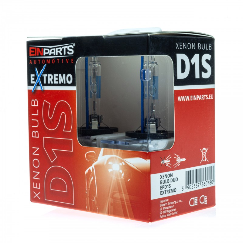 DuoPack D1S Xenonové Výbojky 6000K Extremo