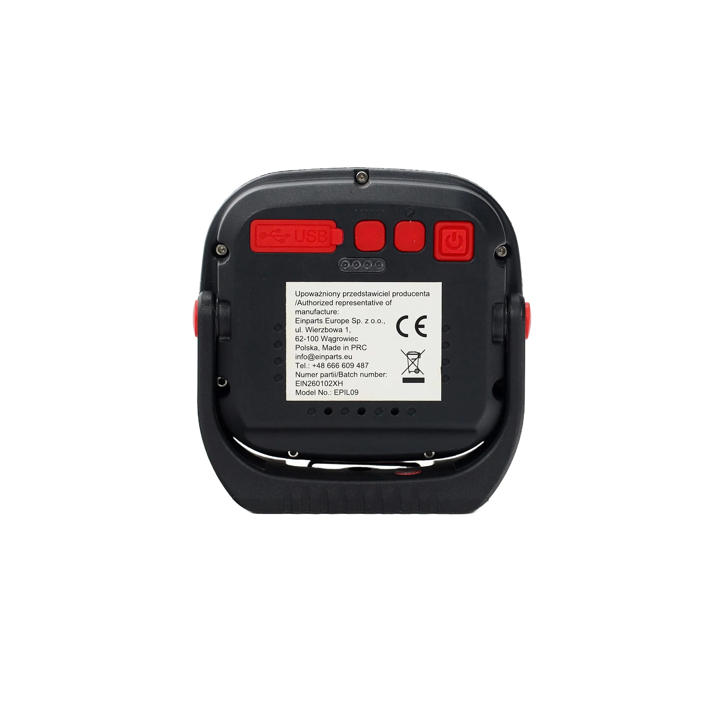 LED inspekční svítilna COB LED 5400 mAh powerbanka