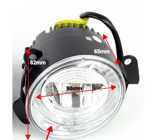 LED Světla Pro Denní Svícení s Mlhovkami ŠKODA Fabia I FL (2004-2007)